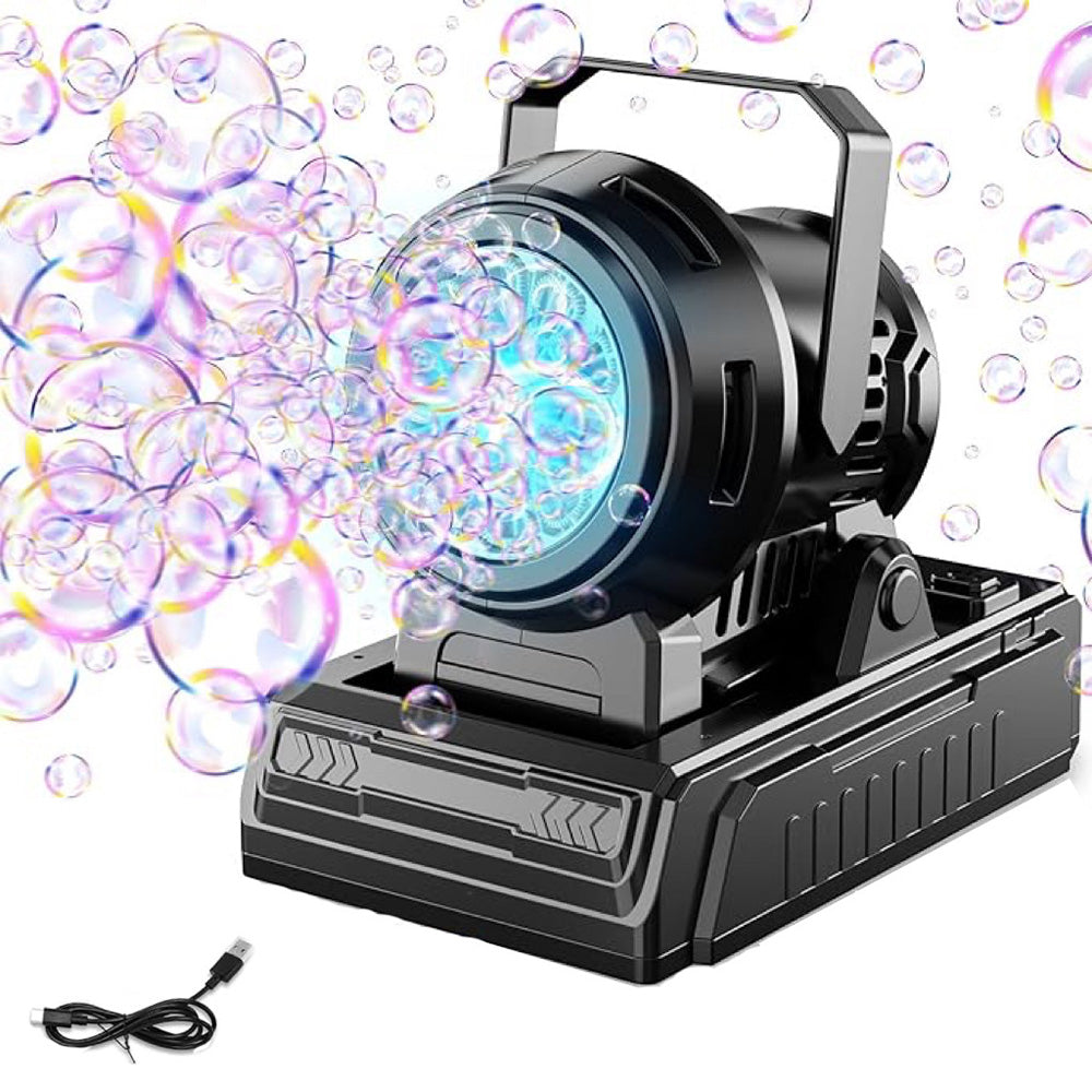 Electric Automatic Bubble Machine Bubble Blow Maker For Party Birthday Wedding