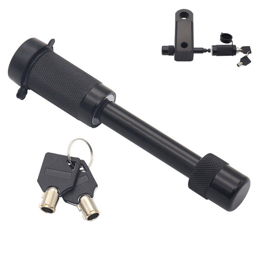 Trailer Tongue Lock Anti-Theft Hardware Trailer Coupler Lock Trailer Hitch Locks with Key for Towing Boat Truck RV Car Trailer
