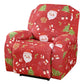 Christmas Recliner Chair Cover Sofa Slipcover with Side Pocket