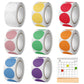 4000PCS Colored Dot Stickers Round Color Coding Labels For Office Classroom 