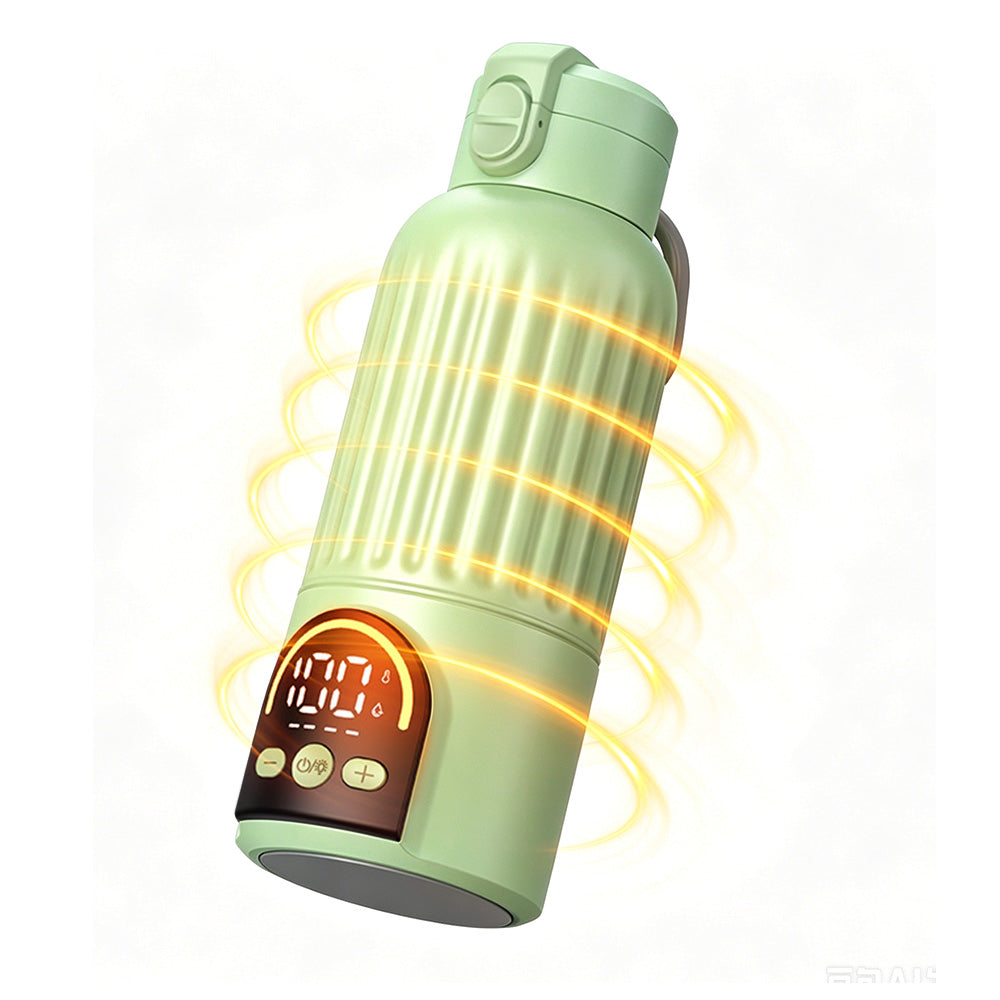 Portable Heating Cup 35 Degrees Celsius to 70 Degrees Celsius Adjustable Leak Proof for School Office