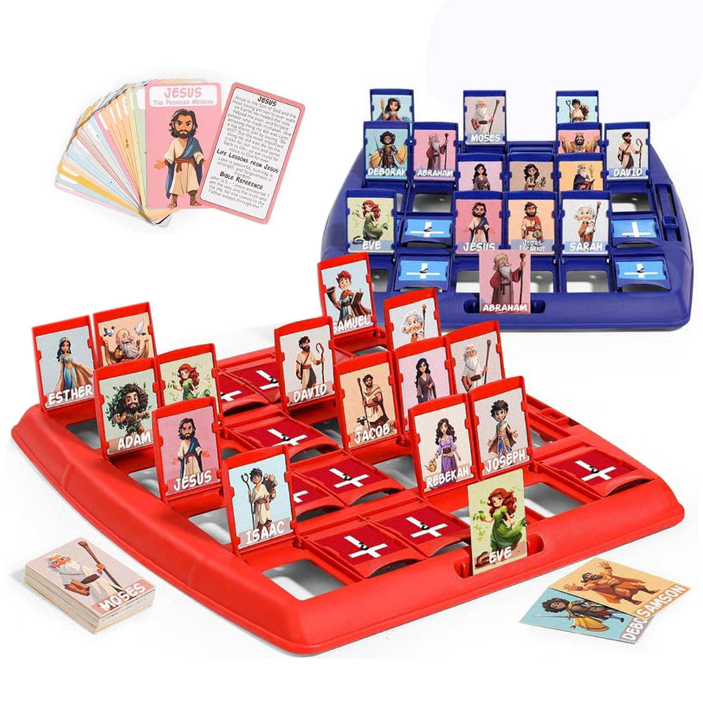 Guess Bible Who I Am Board Games Party Game Card Set