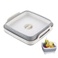 Collapsible Dish Basin with Drain Plug Portable RV Camping Sink