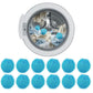 12 Pack Pet Hair Catcher Balls for Washing Machine and Dryer Reusable Laundry Lint Collector