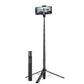 Bluetooth Selfie Stick Tripod 1.7m Universal Phone Stand for Travel Video Live Streaming