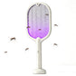 Smart Electric Fly Swatter 2 in 1 UV Light Mosquito Trap 3 Layer Grid USB Charging