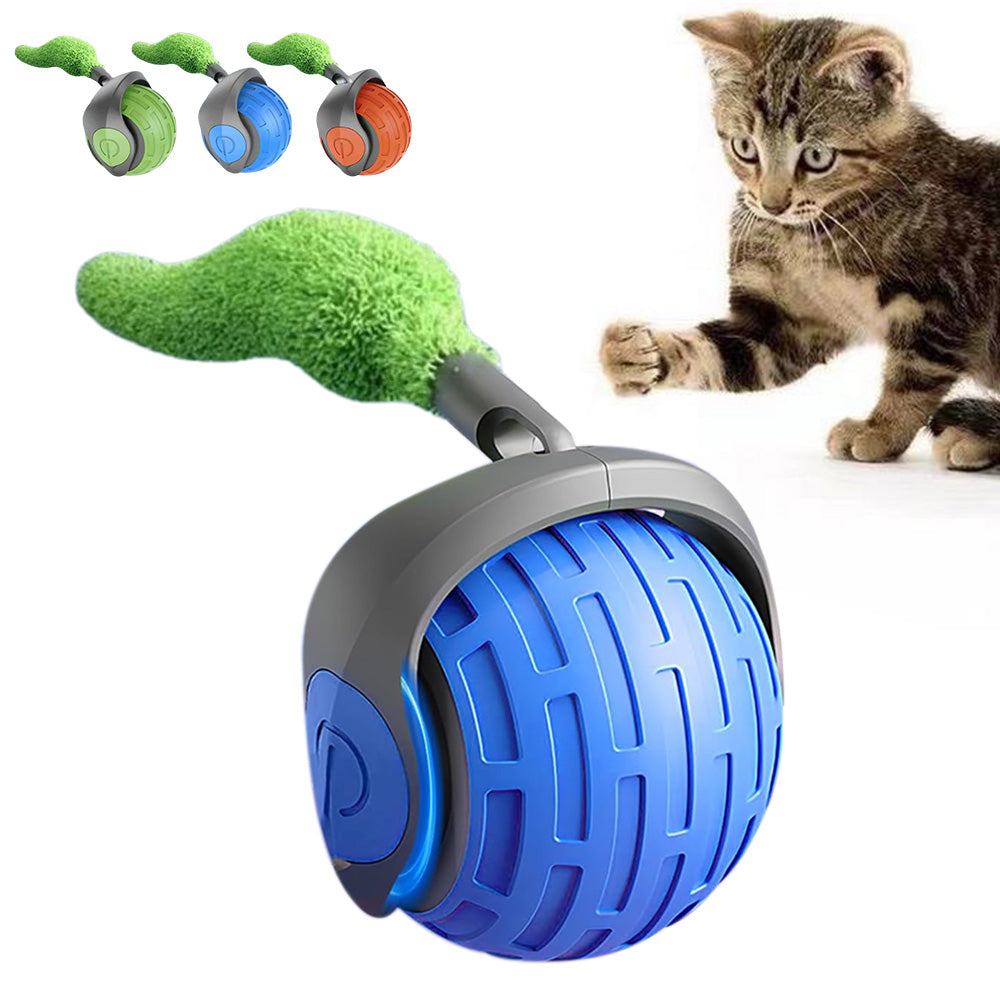 3Pcs Interactive Cat Ball Toy Automatic Moving Cat Ball for Indoor Play