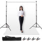 Backdrop Stand 1.5-3m Adjustable Photo Studio Background Support for Weddings Parties