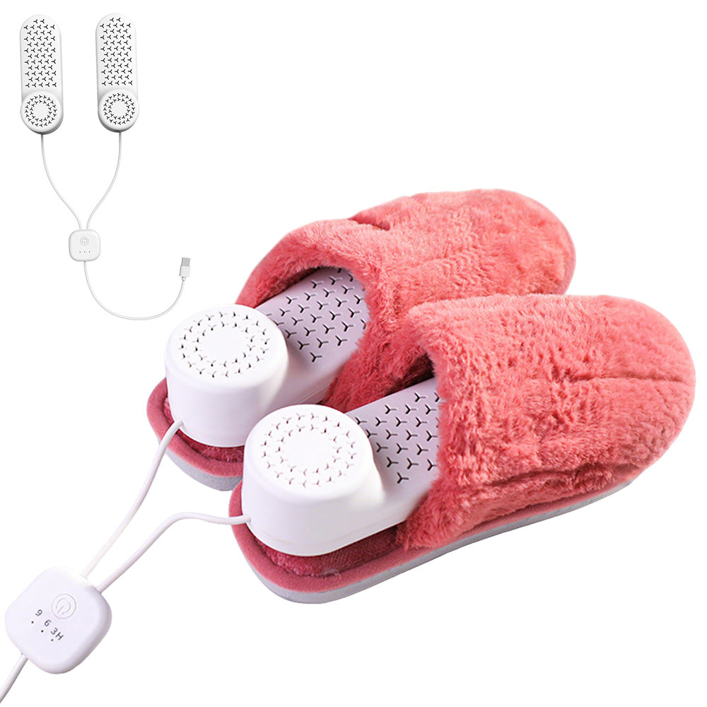 Timer Shoe Dryer for Home 1 Pair Portable USB Shoe Boot Warmer Dehumidifier