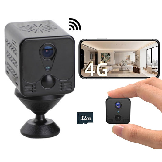 Mini 4G WiFi Wireless IP Hidden Spy Camera Home Security Sports Cam