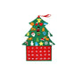 DIY Felt Christmas Tree Calendar Xmas Decoration