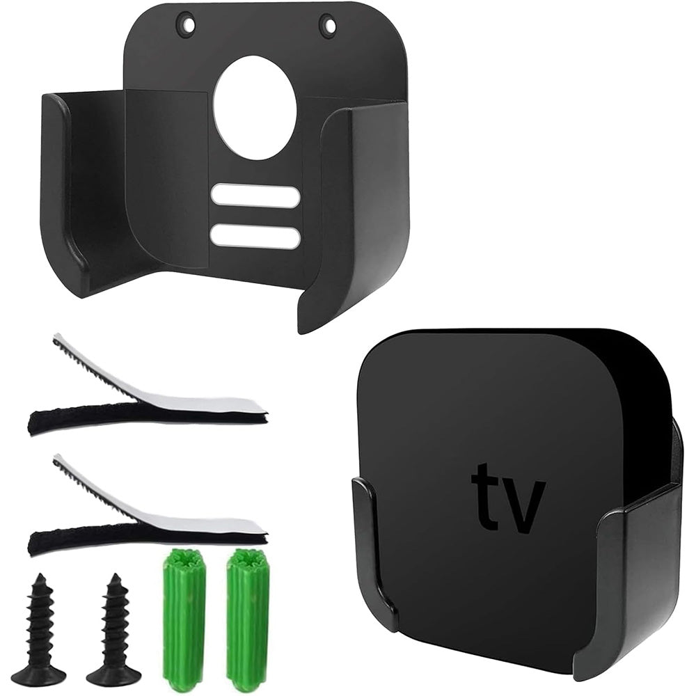 Wall Mount Holder for Apple TV and Apple TV 4K with Ventilation Slots