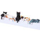 Cat Dashboard Decorations Set of 5 Car Interior Accessories for Women and Girls