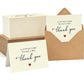 40 Pack Holiday Thank You Greeting Cards with Envelopes and Seal Stickers