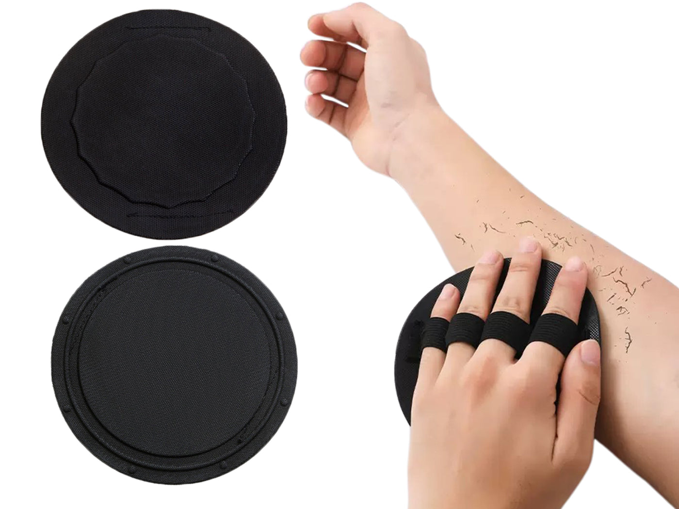 2Pcs Exfoliating Shower Body Scrubber Scrubber Exfoliator Body Dead Skin Remover