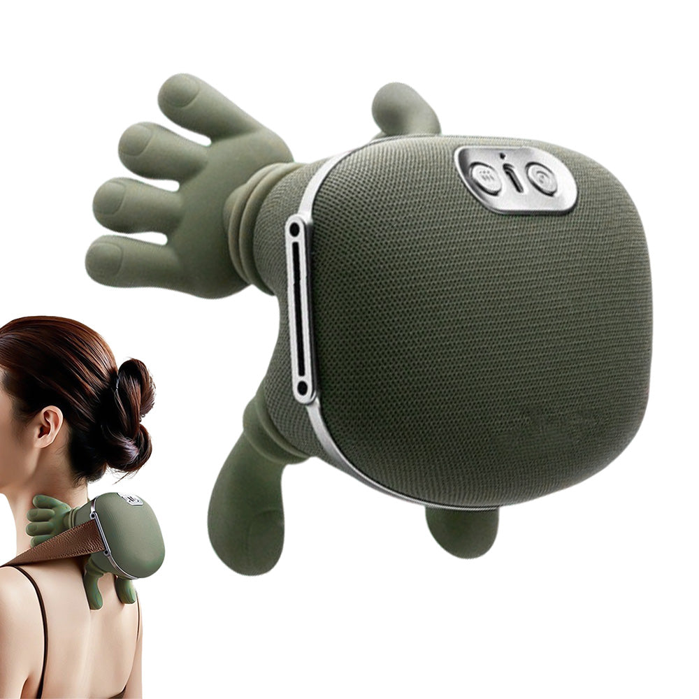 Portable Electric Neck and Shoulder Massager with Soothing Heat