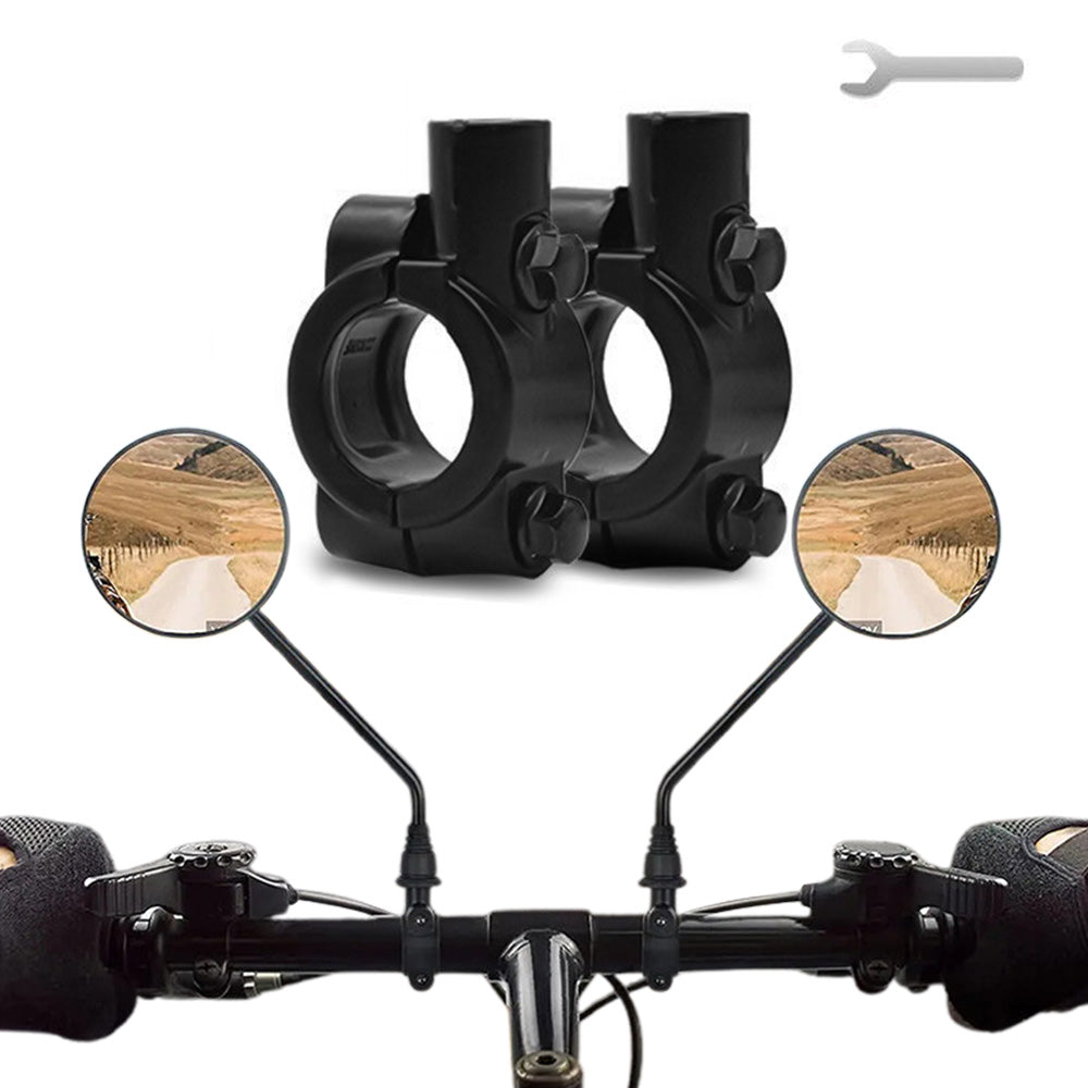 Universal 8mm 10mm Motorcycle Rearview Mirror Mount Bracket Adapter