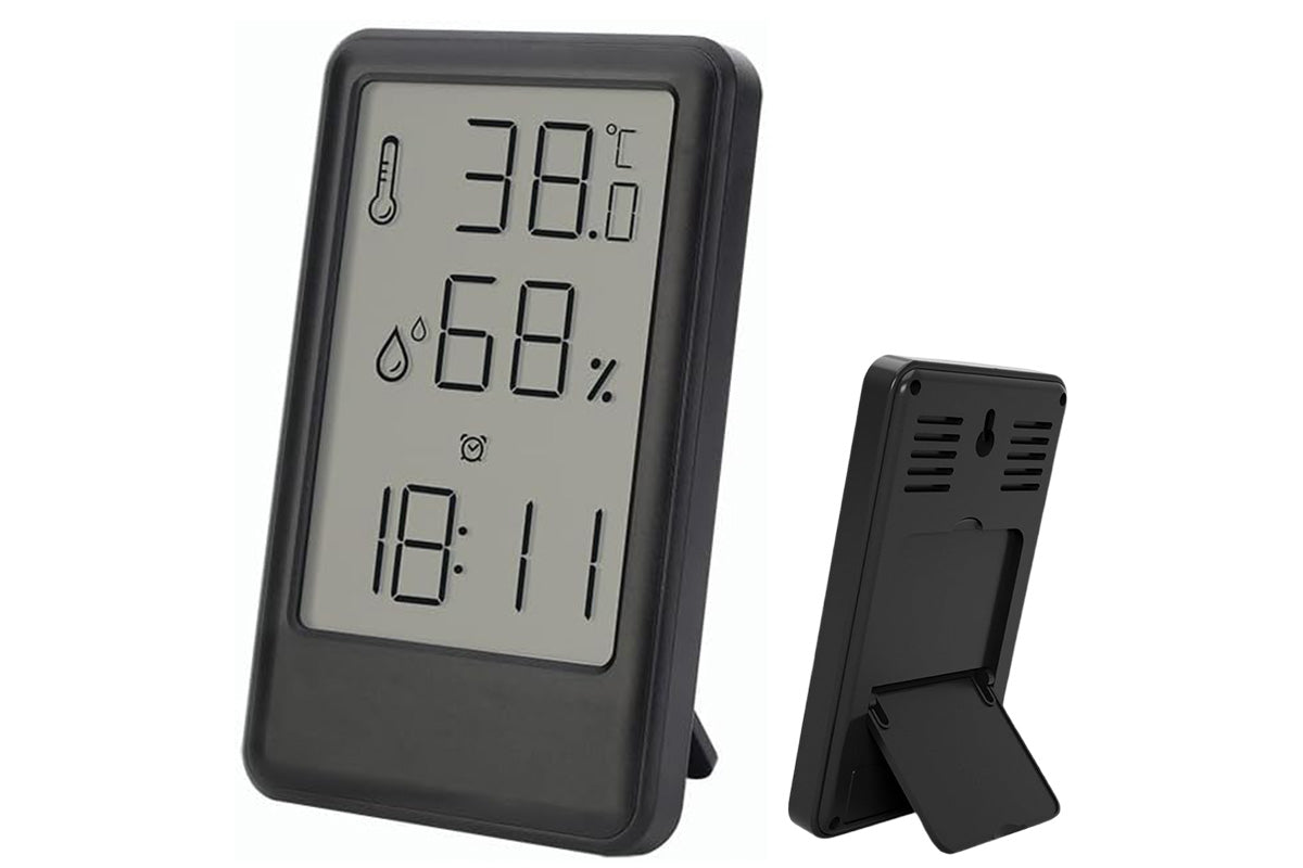 3 in 1 Digital Hygrometer Indoor Room Thermometer and Digital Clock