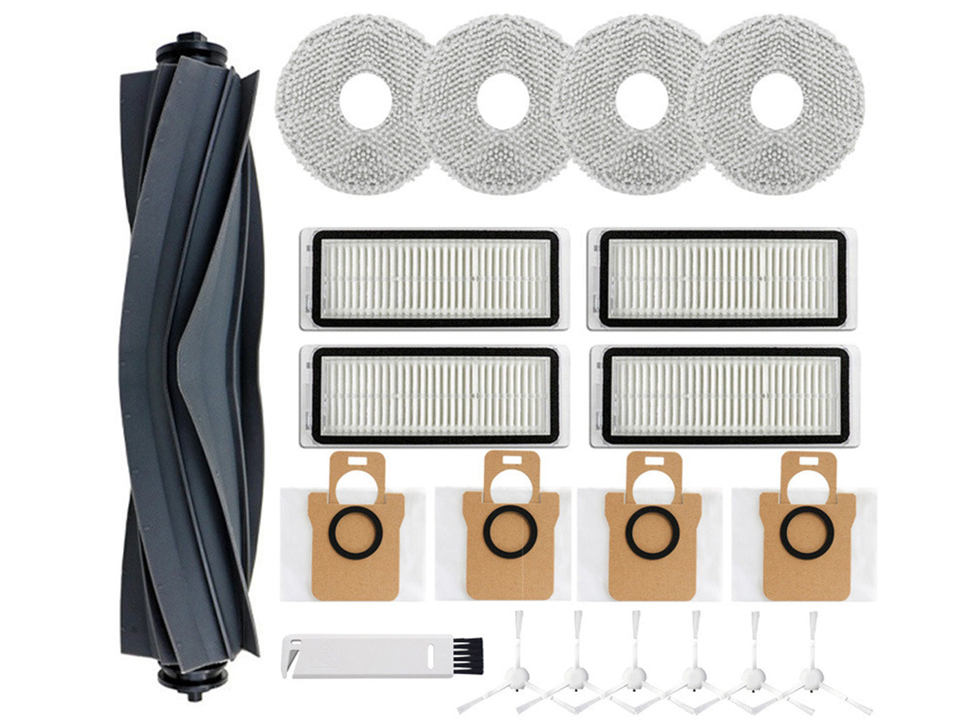 20Pcs Non-Branded Replacement Accessories for Dreame L20 L30 Ultra Robot Vacuum Cleaner