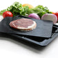 Rapid Thaw Tray with Drip Tray Fast Defrosting Plate for Frozen Meat Chicken Fish