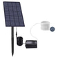 Solar Powered Oxygen Aerator Pump with Air Stone and Ground Stake for Pond Pool and Aquarium