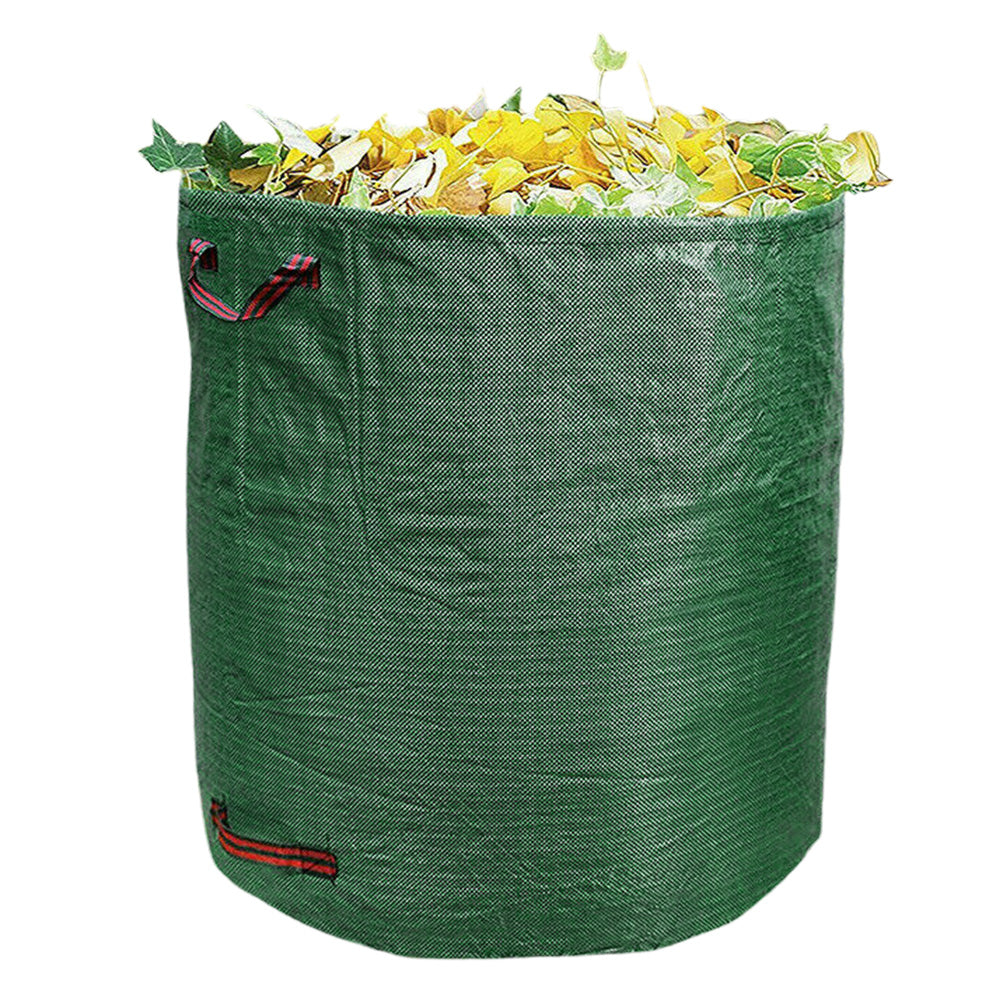 Heavy Duty Outdoor Leaf Collection Bag Foldable Garden Yard Waste Tarp