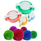 4-Piece Multi-Size Pom Pom Maker Set for DIY Fluff Balls