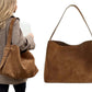 Suede Bucket Bag Tote Bag Shoulder Bag