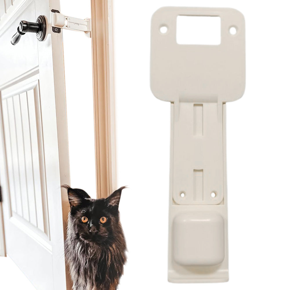 Portable Stretchable Stopper for Cat Door Prop Latch
