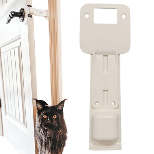 Portable Stretchable Stopper for Cat Door Prop Latch