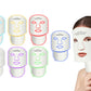 Silicone Skin Care Mask 7 Coloured LED Face Neck Spa Mask Light Therapy Tool Skin Tightening