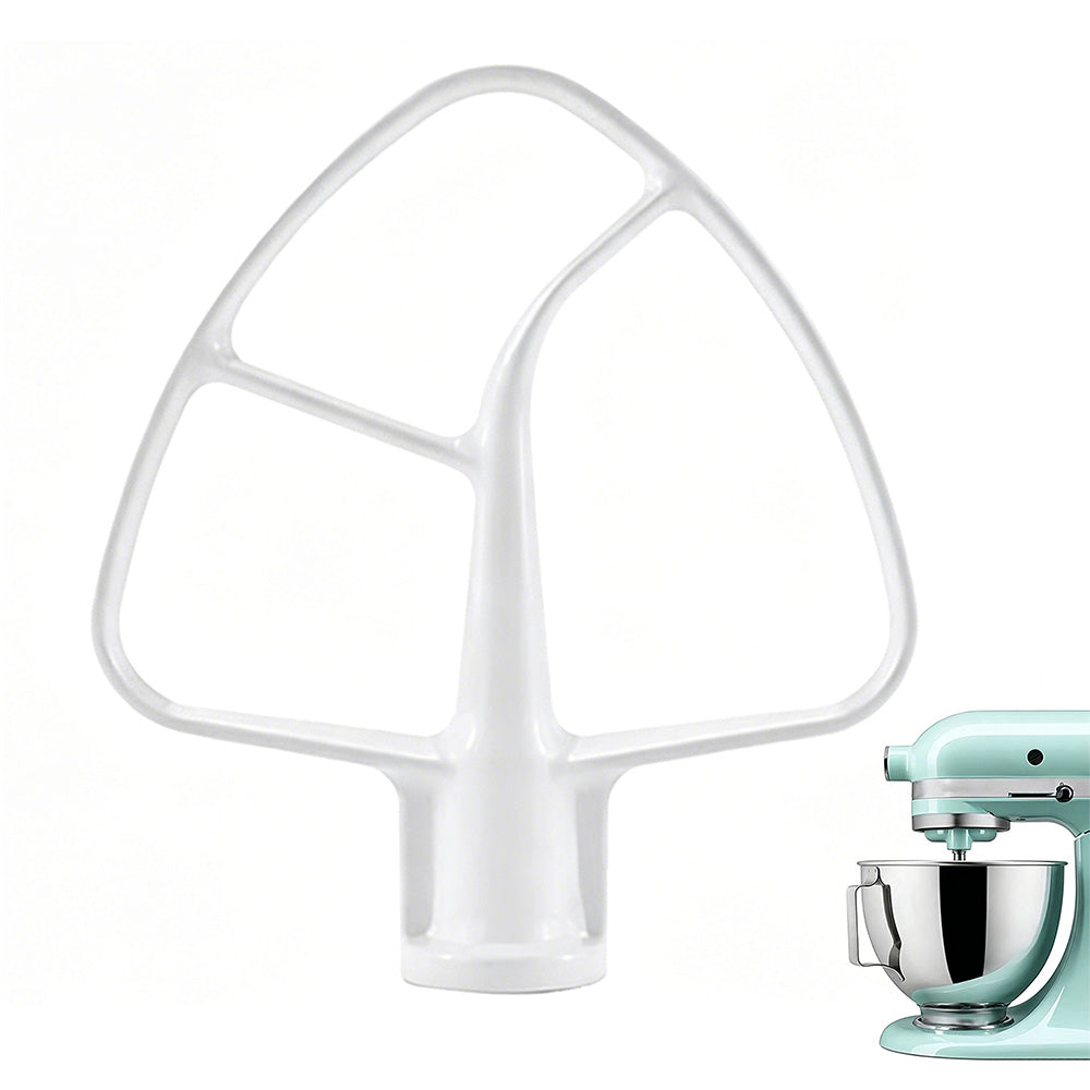 Coated Flat Beater for KitchenAid 4.5-5QT Tilt Head Stand Mixer Compatible with K5AB K5SS Models