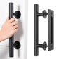 Stainless Steel Barn Door Handle Sliding Hardware with Flush Pull for Wood Door