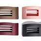 4pcs Silicone Flat Clips Hair Claw Clips Hair Accessories