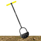 Half Moon Saw-Tooth Edger Lawn Tool with T-Grip for Sidewalk and Grass Maintenance