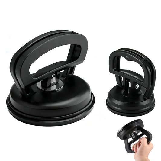 2 Piece Handheld Suction Cup Automotive Dent Puller Set in Two Sizes