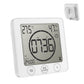 Digital Shower Clock Hygrometer Indoor Thermometer with Timer for Bathroom Kitchen