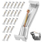 20 Pack Quick Screw Hidden Rain Gutter Hangers Clip Style Bracket