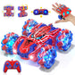 Dual Control 360 Degree Gesture Sensor RC Stunt Car with LED Lights
