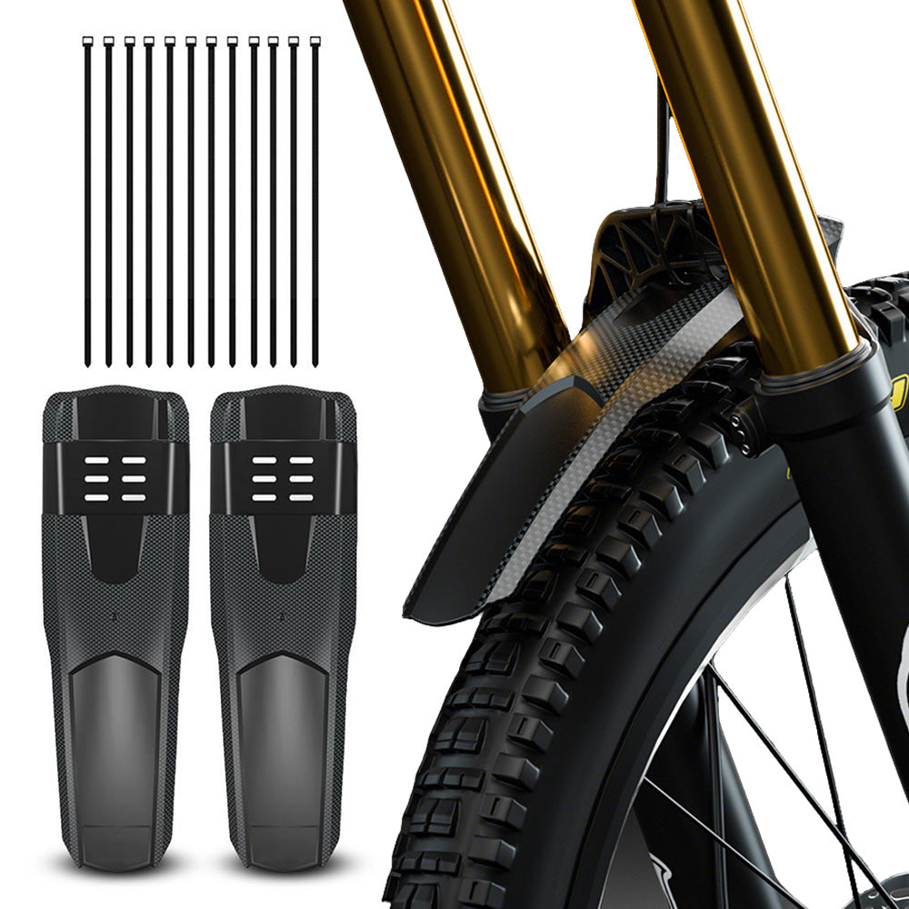 2PCS Bike Front Rear Fender Mudguard Mud Guard Tool For Mountain Bicycle Road Cycling