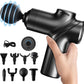 Massage Gun with 8 Replacement Heads Deep Tissue Massage Tool