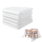 6 Pack Paint Drop Cloth Plastic Sheeting 9x12 Feet for Painting Furniture Protection