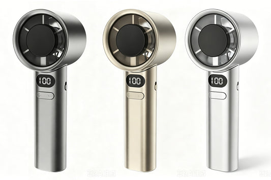 Digital Display USB Fan with 120 Speeds