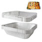 10Pcs Disposable Aluminum Foil Pans With Lids Steam Table Bakeware