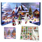 31 Days Christmas 3D Statues Advent Calendar with a Gnome Plush Toy