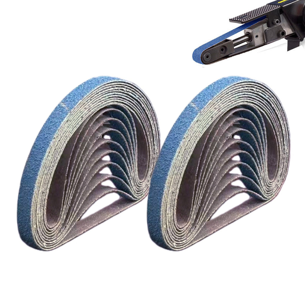 20Pcs Zirconia Sanding Belts for Metal Grinding and Polishing