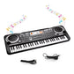 61 Keys Electric Piano Music Keyboard For Little Ones Beginner With Microphone