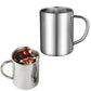 400ml Stainless Steel Double Wall Coffee Mug for Camping and Travel