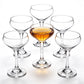 6Pcs Martini Coupe Cocktail Glass Set 235ml