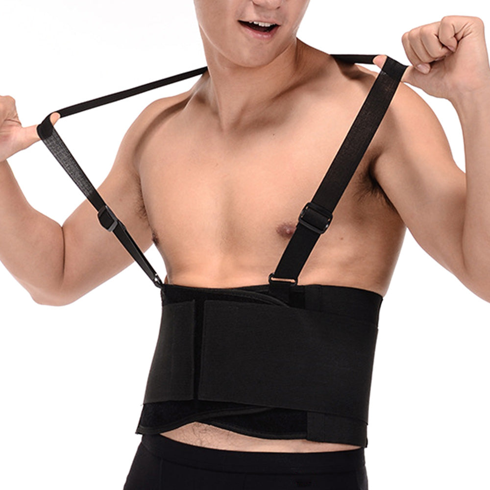 Back Brace Support 360-degree Belt Adjustable Lumbar for Heavy Lifting Work Protector